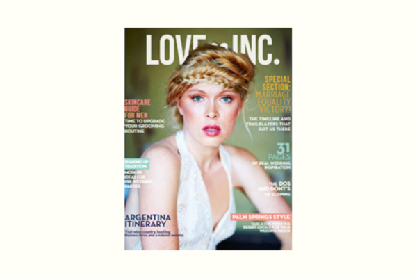 Love Inc Magazine cover