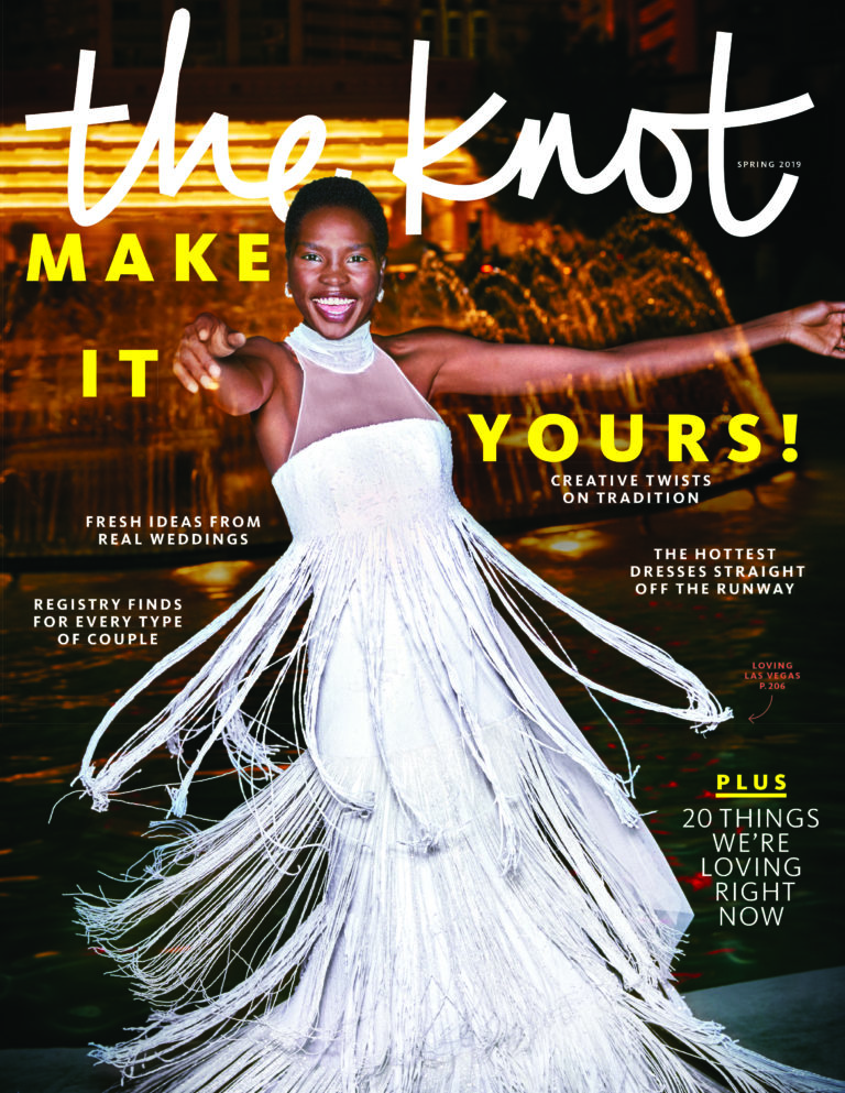 The Knot magazine cover
